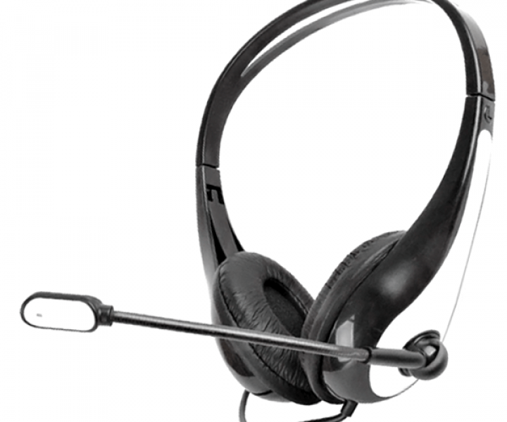 Наушники Gemix HP-250MV Black, 2 x Mini jack (3.5 мм), накладные, кабель 2.5 м